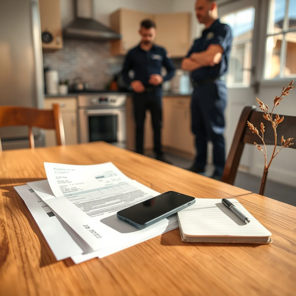 Collecting emergency expense receipts after a water loss