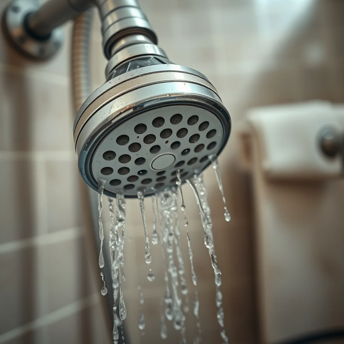 Reduced water pressure from scale or a hidden supply leak