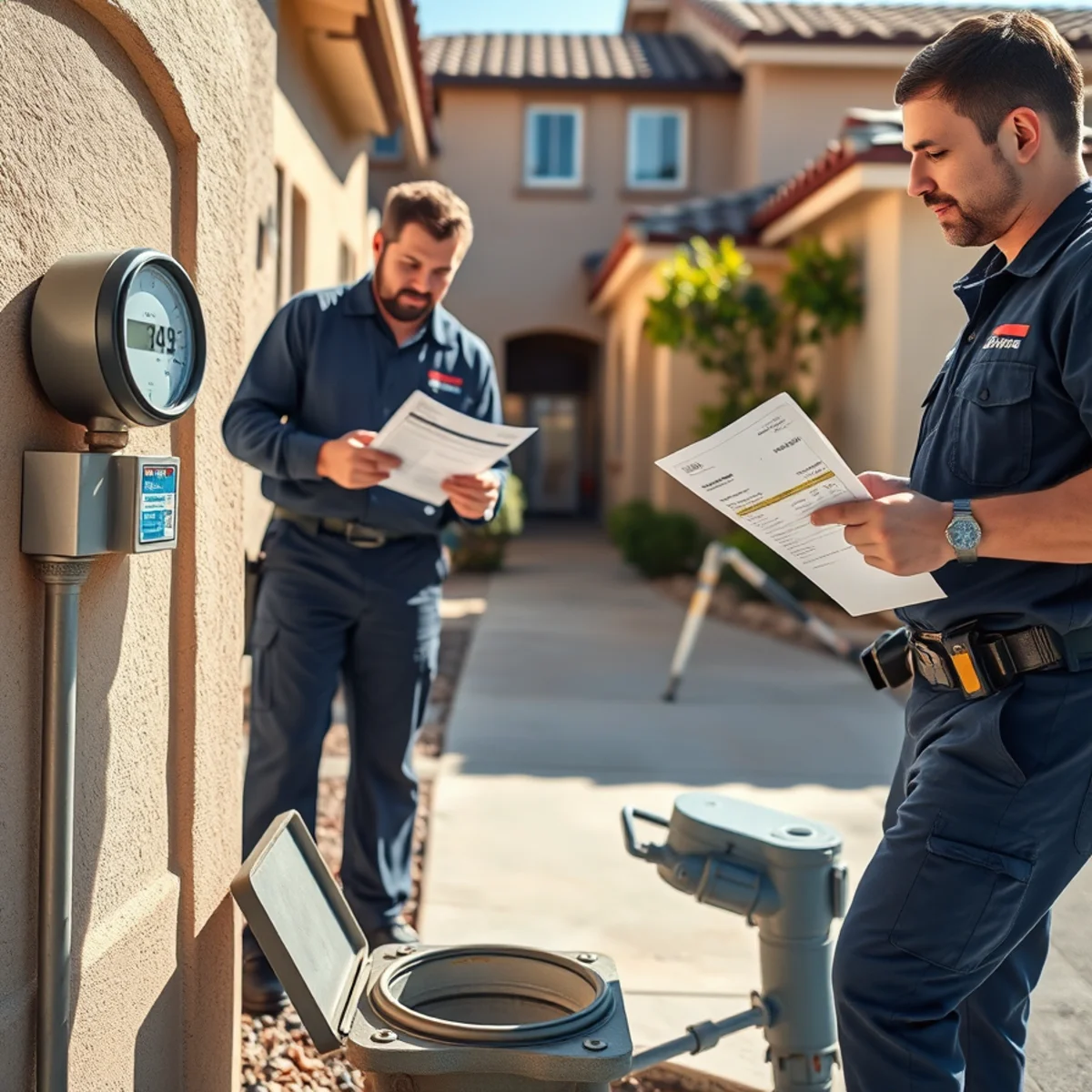 Reviewing an Irvine Ranch Water District bill showing an unexplained usage spike