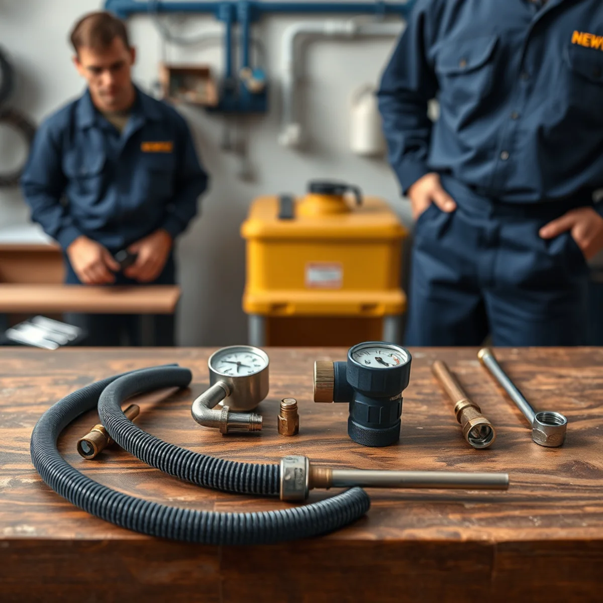 New braided stainless supply lines replacing aged hoses in an Orange County home