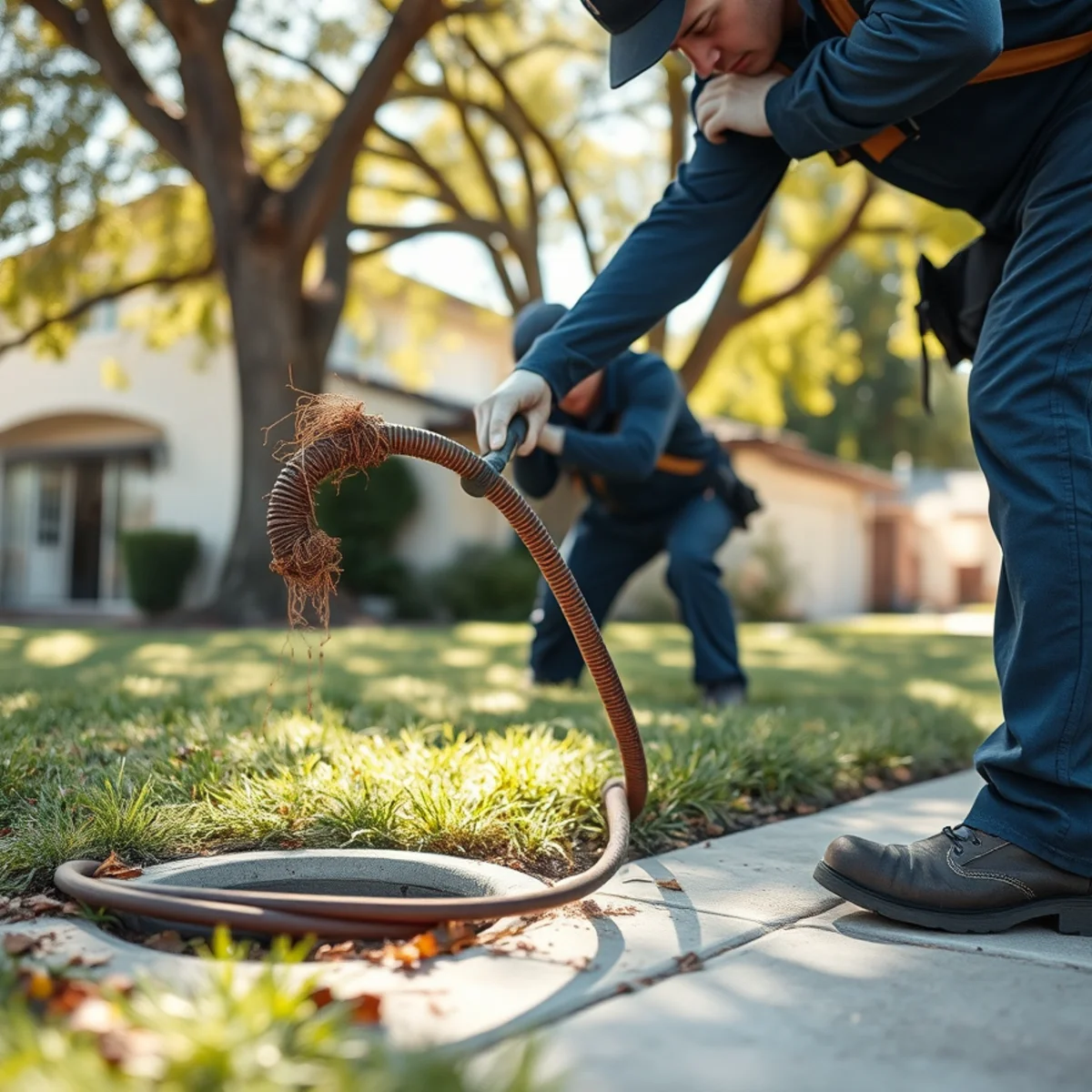 Recurring drain backup returning months after snaking in an older Orange County home
