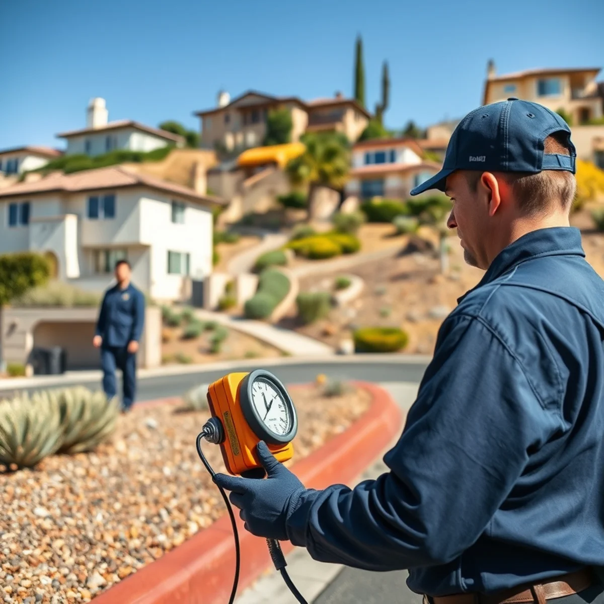 Hillside drainage assessment at a Laguna Niguel, CA home
