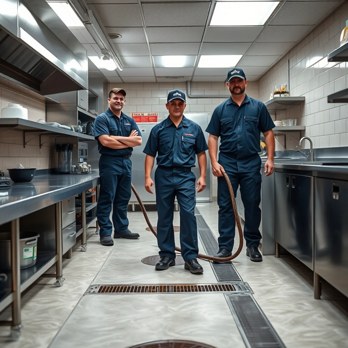 Overnight commercial kitchen cleanup in Westminster, CA